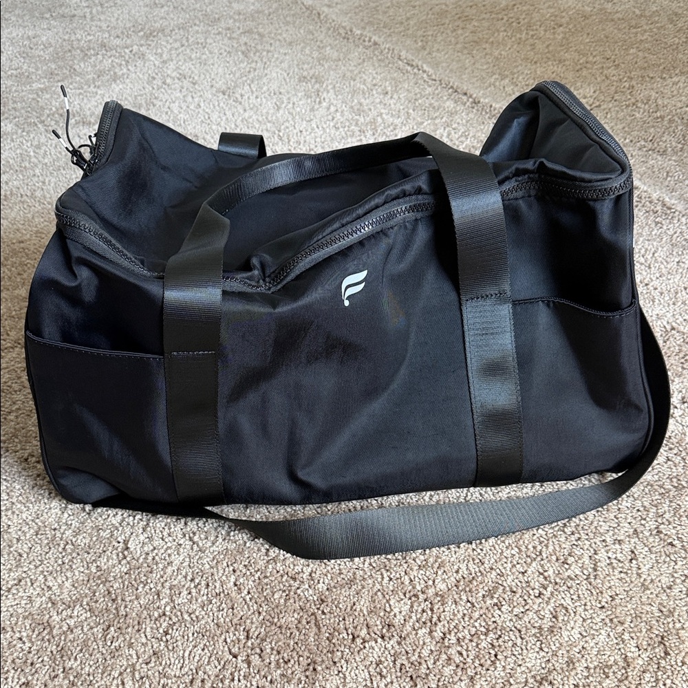 Fabletics Travel Duffel Bag Black
